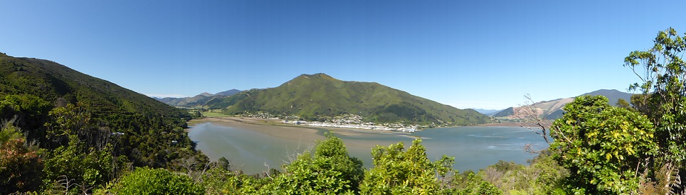 Havelock seen from Cullen Viewpoint, Nov 2015
